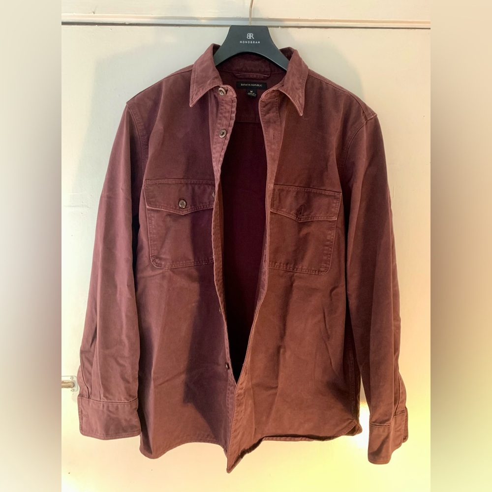 Banana Republic - Burgundy Overshirt
